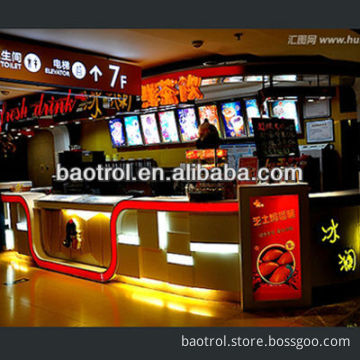 Special Bending Solid Surface bar counter
